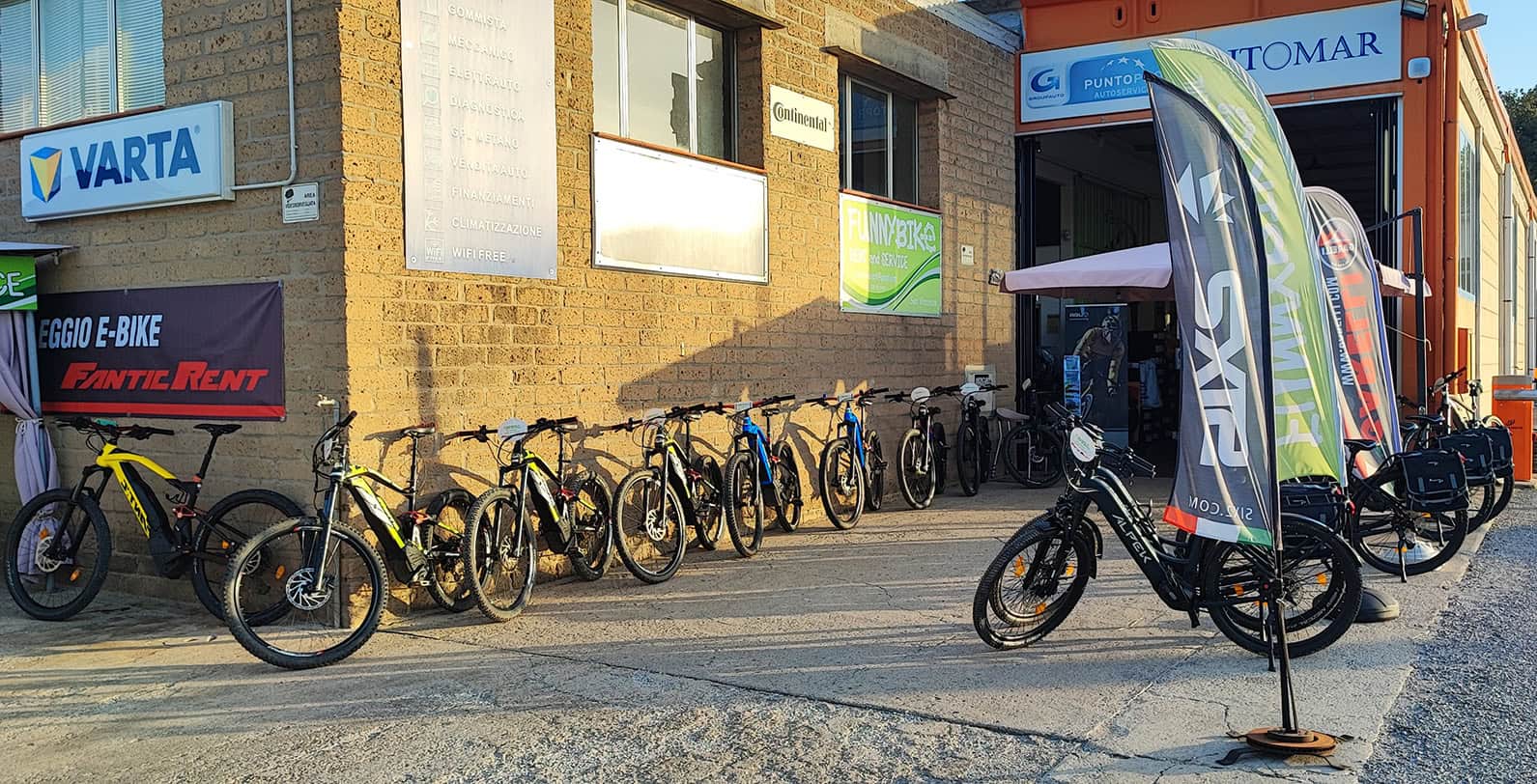 funnybike noleggio biciclette val di cornia