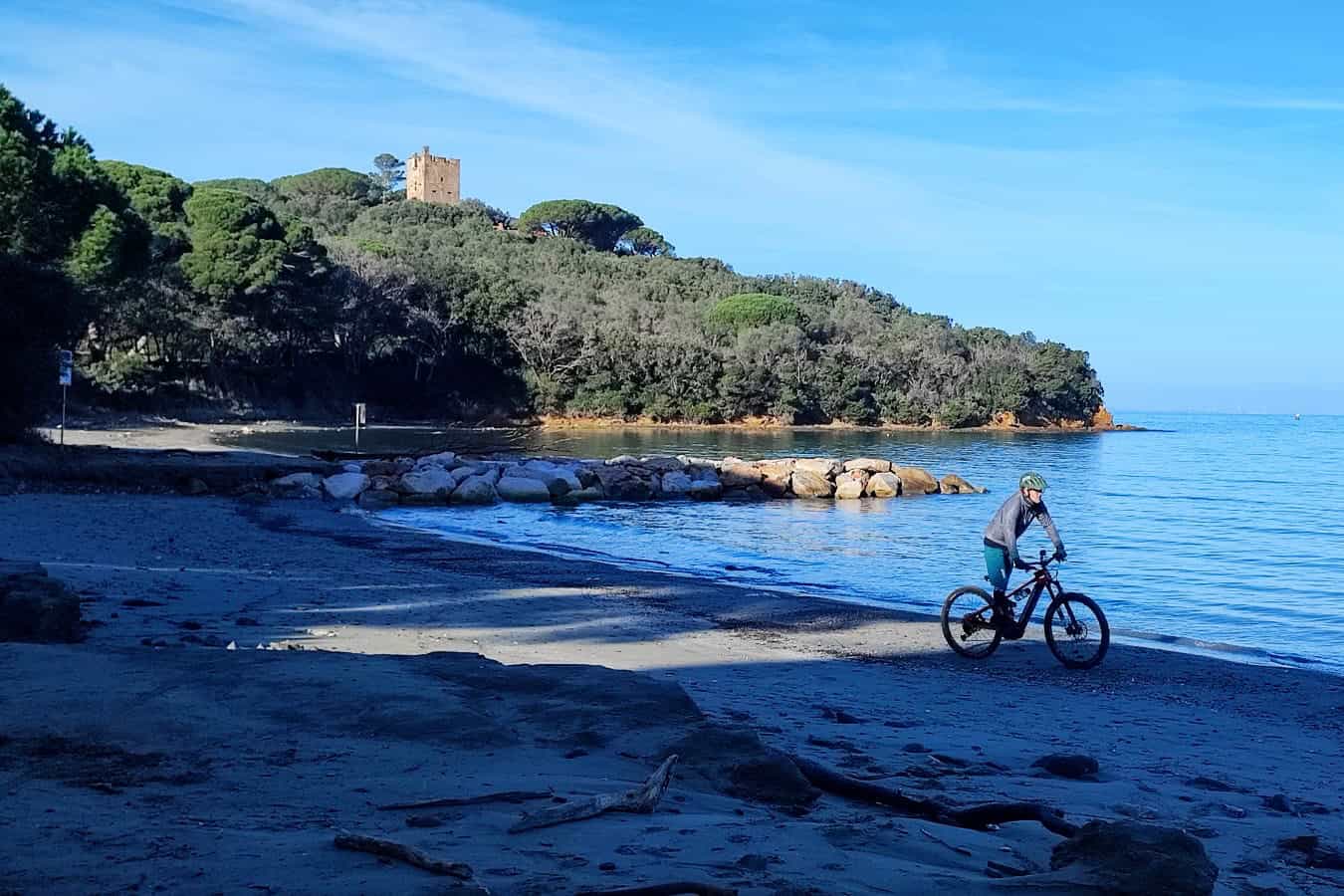 percorso ebike cala violina maremma toscana