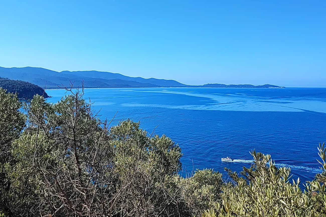 vista mare escursione mountai bike elettriche maremma toscana